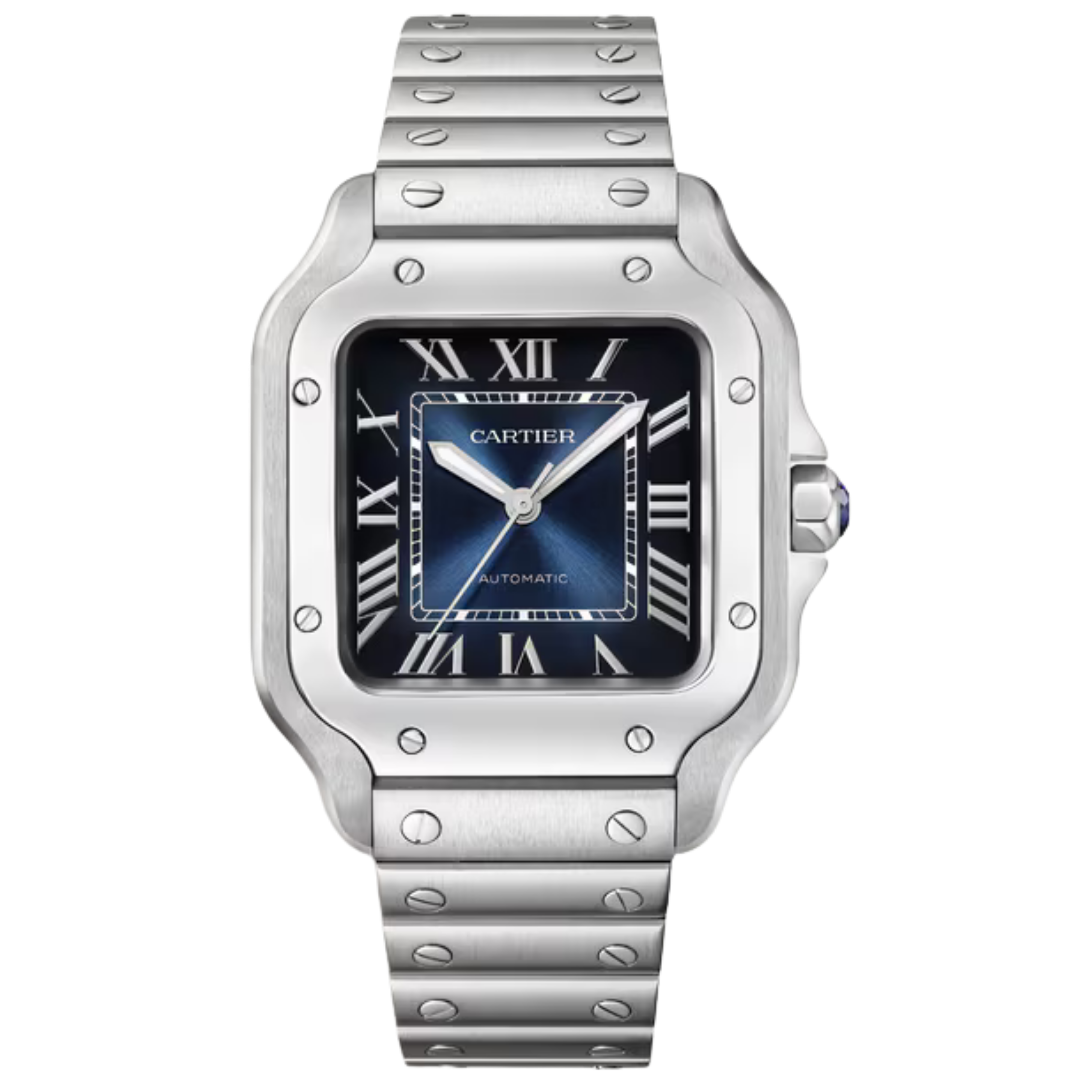 Cartier Santos WSSA0063 35mm Blue